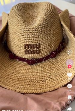 MIU MIU hats