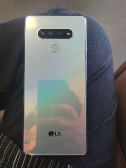 LG stylo 6 Smartphone Silver Triple Camera