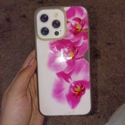 iPhone Pro Phone Case Floral Print