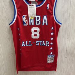 Lakers 8 Kobe Bryant 2003 All Star Red Jersey