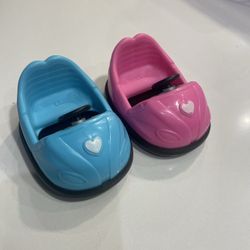 Chelsea Barbie Carnival Bumping Cars Toy Set Of 2