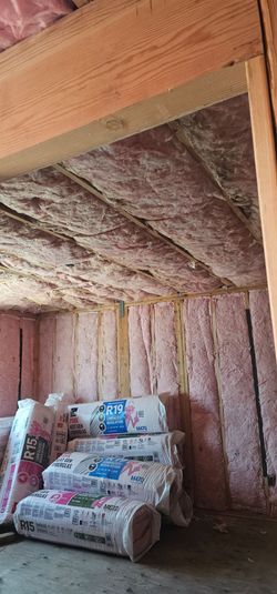 Insulation, spray foam closed and open cell
