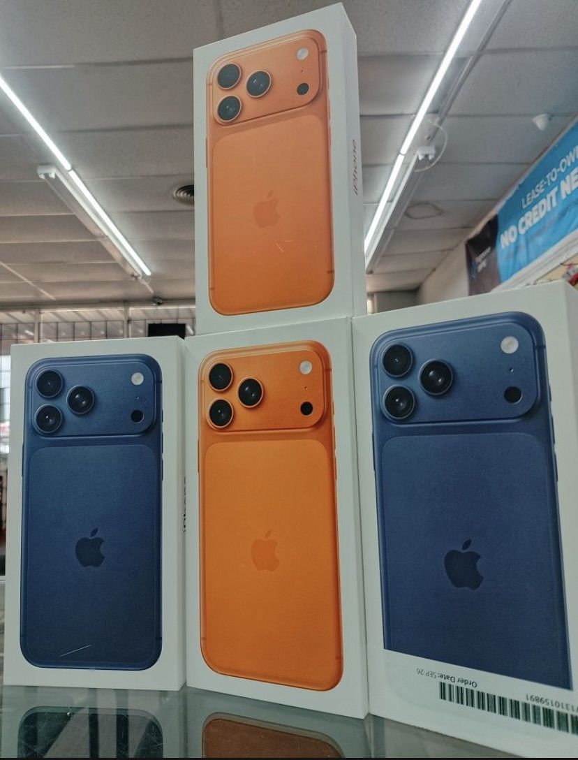 New Apple 17 Pro Max 512GB Orange Blue