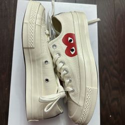 Comme des Garçons PLAY Converse Size 6/8