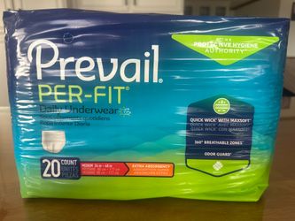 Prevail Perfit Daily Underwear Size Medium