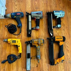 Tools | ToolSet | Staple Gun | Nail gun | rotary Drill