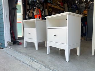 White Nightstands