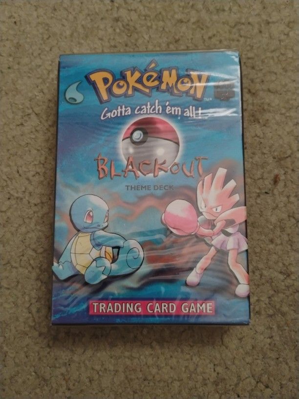 Pokemon Blackout Theme Deck