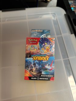 Pokemon Surging sparks (scarlet & violet) 6 booster packs