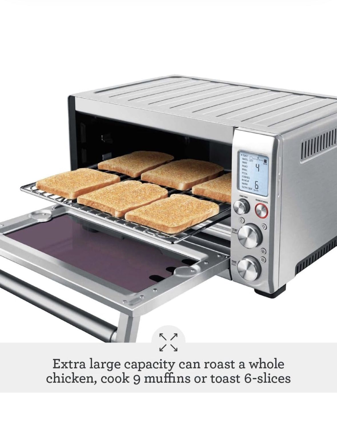 Breville The Smart Oven Pro Toaster Oven BOV845BSS Brand New
