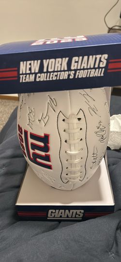 New York Giants Football Autographed