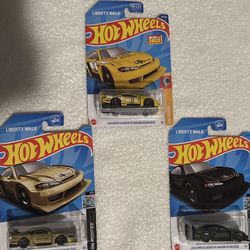 Hot Wheels Liberty Walk lot of 3 
