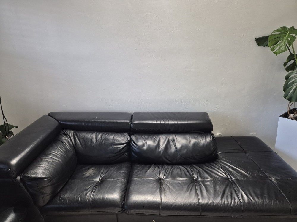 Sofa Sectional Black