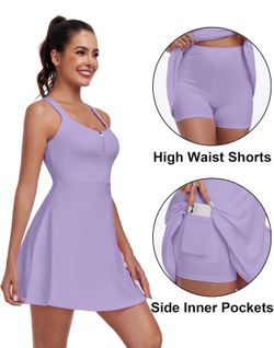 Sport set- dress with short set new size m