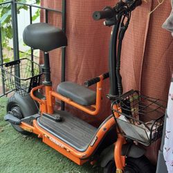 48V 624WH Lithium-ion Battery 750W Peak Power Folding Electric Bike 10" Fat Tire eBike Electric Scooters for Adults