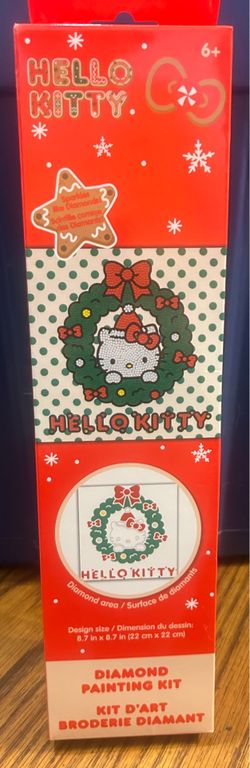 NIP HELLO KITTY WREATH DIAMOND ART KIT