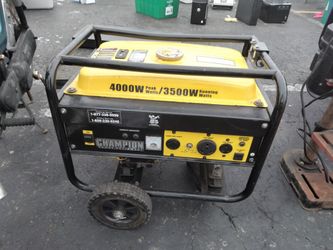 Champion 4000/3500 Watt Duel Fuel Generator Model 46514 - Local Pickup only