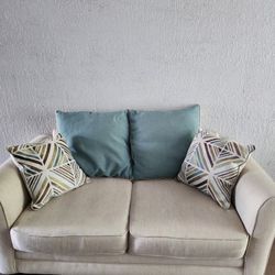 Beige Sofa Couch