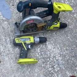 Saw and drill