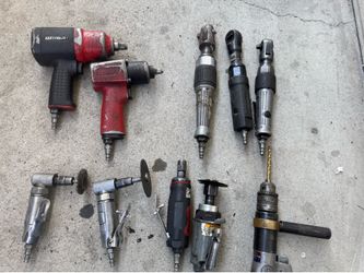Lot of Pneumatic Air Tools