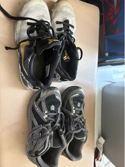 Size 3 Kobe and new balance shoes