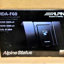 Status Series 4 Channel Car Power Amplifier System 800 Watts Hi-Res HDAF60 🚨 Payment Options Available 🚨 No Credit Needed 🚨 