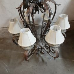 Chandelier Copper Color