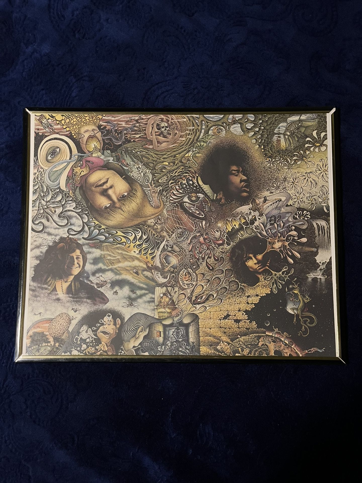 Rare Vintage Jimi Hendrix Artwork