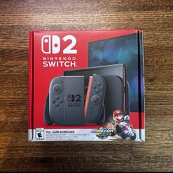 Nintendo Switch 2 Console + Mario Kart World Game Bundle | Ready To Ship