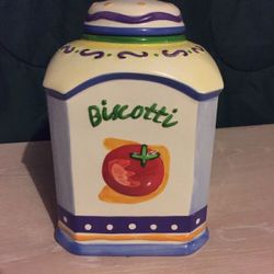 Cookie jar in perfect condition. Please review all other items for sale.