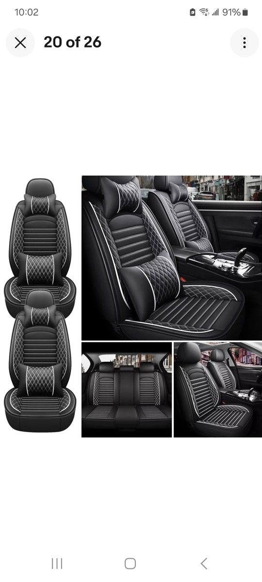 5 piece seat covers
