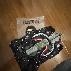 BAPE Space Camo Double Hoodie