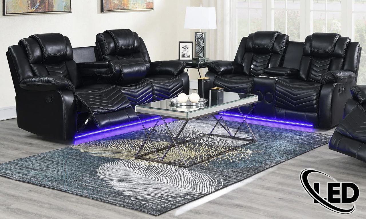 Reclining Sofa And Reclining Loveseat 