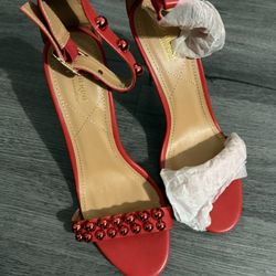 Catherine Malandrino Red Heels 