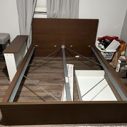 Queen Malm IKEA Bed frame 