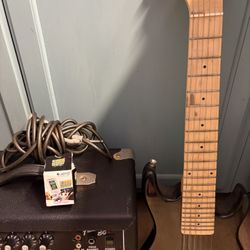 Fender Frontman 15 G 38 Watt Peak With Short scale  Mini Electric Guitar Tuner & Cord All In Great Working Condition $120 Or Best Reasonable Offer 