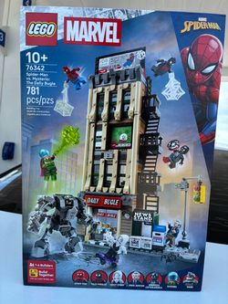 Marvel Spider-Man VS. Mysterio: The Daily Bugle Lego set NEW!