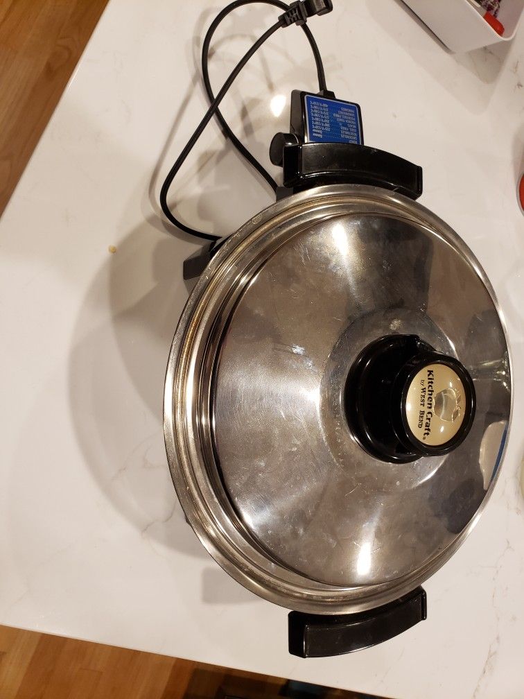 Kitchen Craft Electric Skillet - Liquid Core 