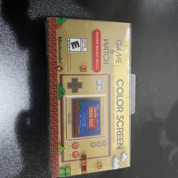 Super Mario Game And Watch 