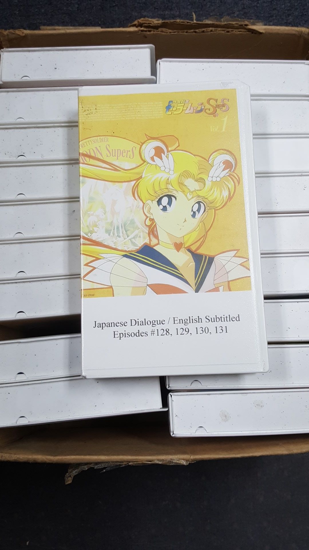 Sailor moon VHS - Super S and Sailor Stars