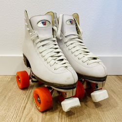 Riedell Artistic Roller Skates - White
