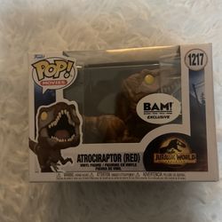 Red Atrociraptor Funko Pop 