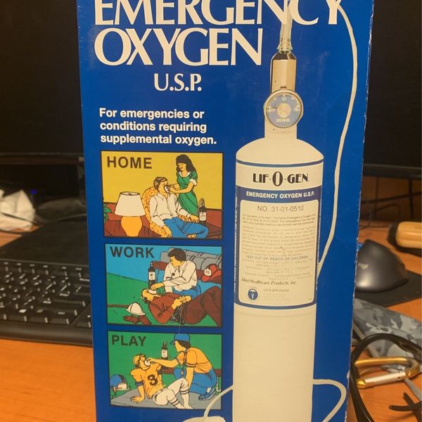 LifOGen Disposable Portable Emergency Oxygen Kit for Sale in Goodyear