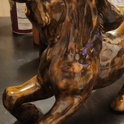 GORGEOUS GALLOPING HORSE STATUE