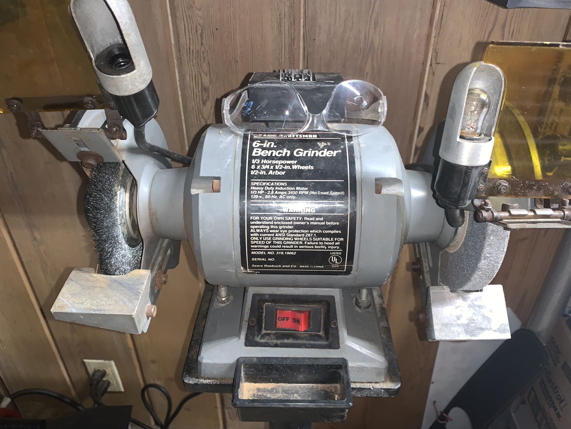 Grinder Craftsman 6 In