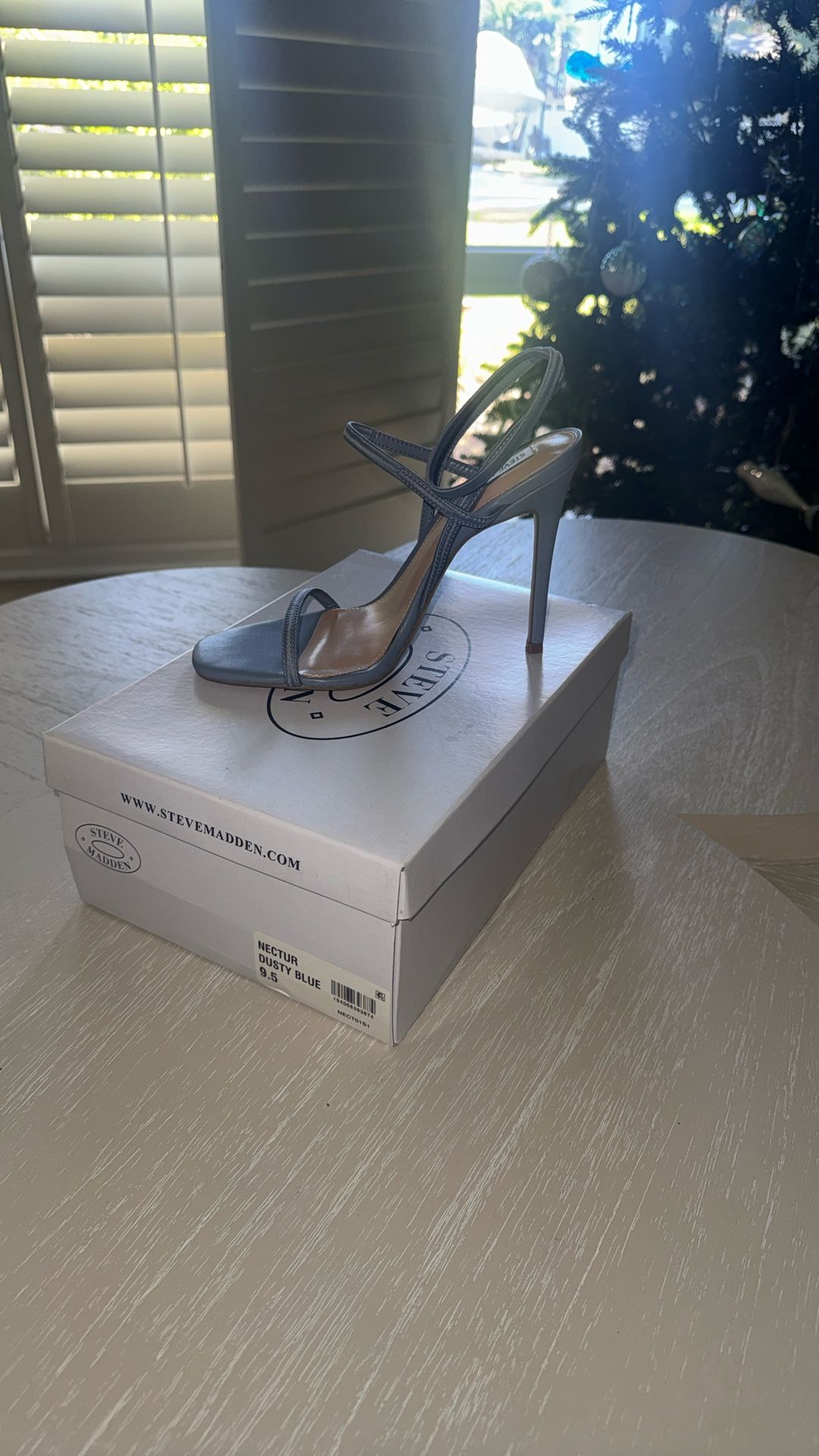 Steve Madden Blue Heel 