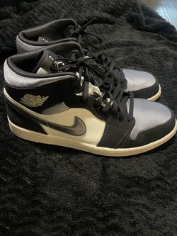 JORDAN 1 MID (SATIN GREY TOE) 12