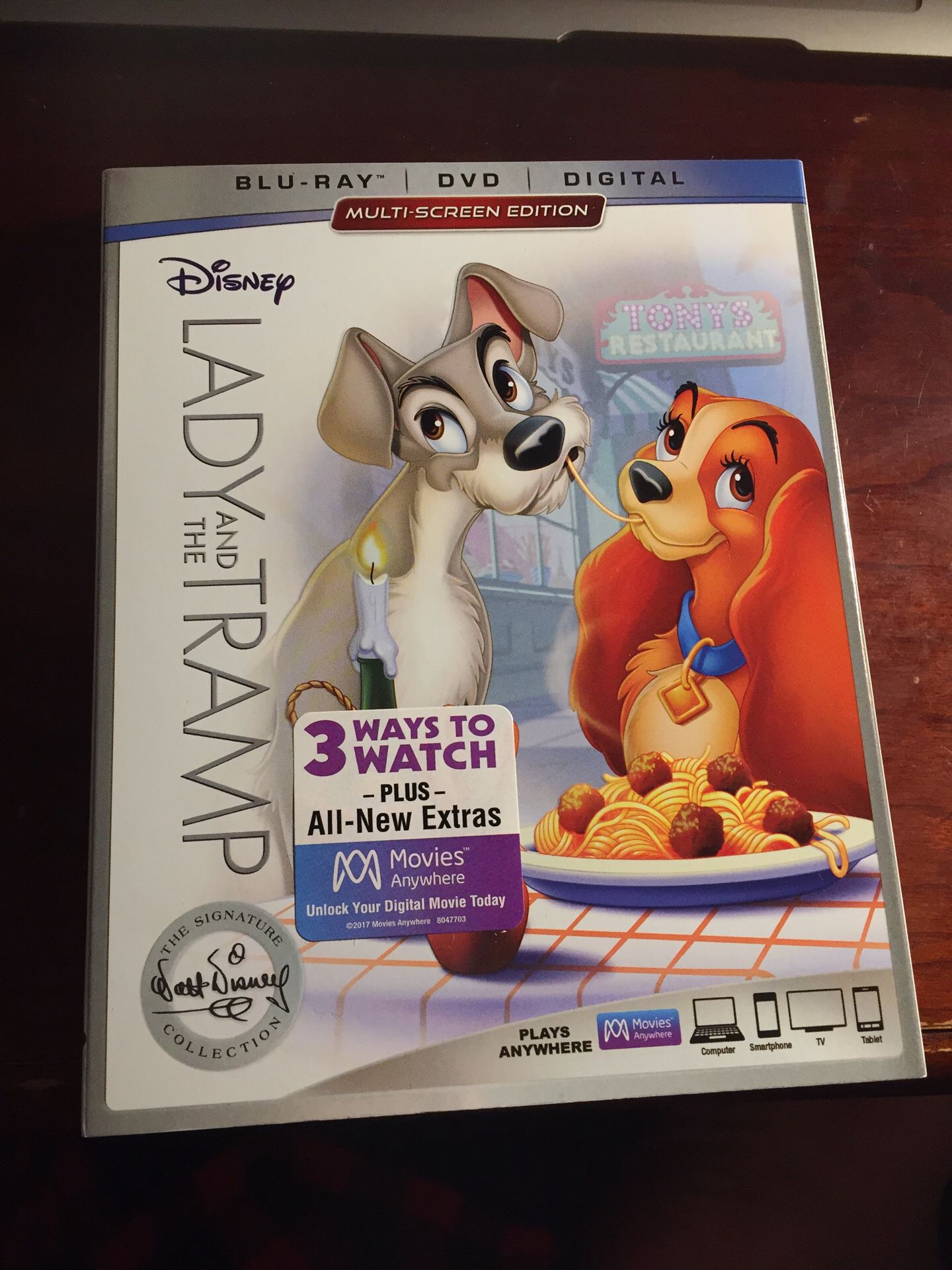 Lady and the tramp special edition DVD