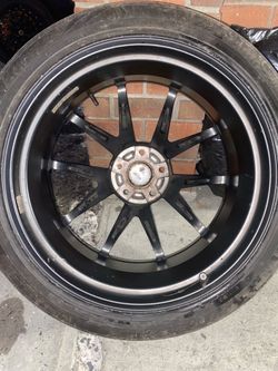 Niche rims 22’s