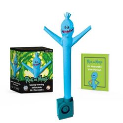 Fun Meeseeks Wacky Inflatable Waving Toy Kids Adult Rick & Morty Game